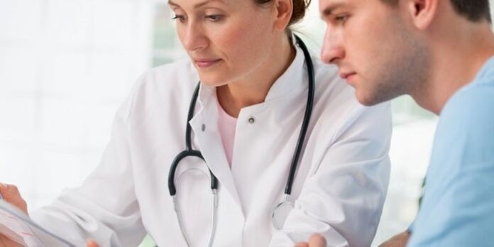 consultation with a doctor about cystitis